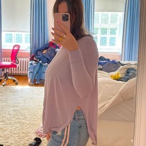 OUT FROM UNDER purple sweater